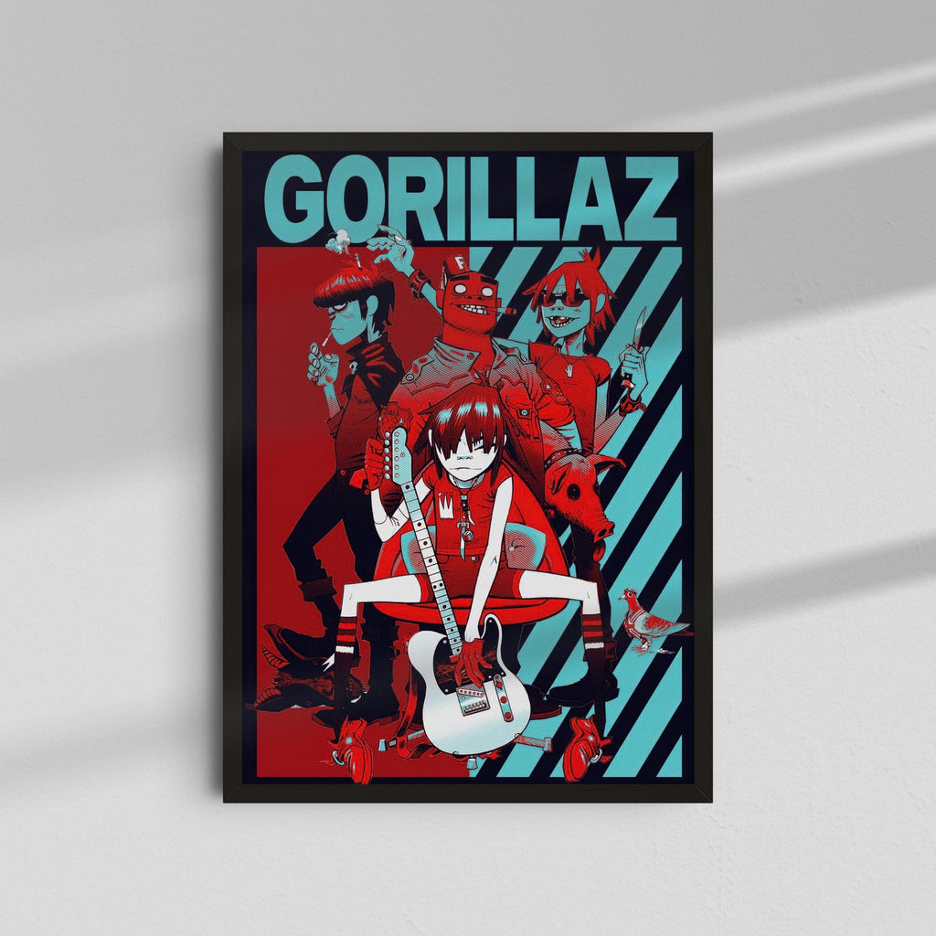 Gorillaz - Band Cartoon