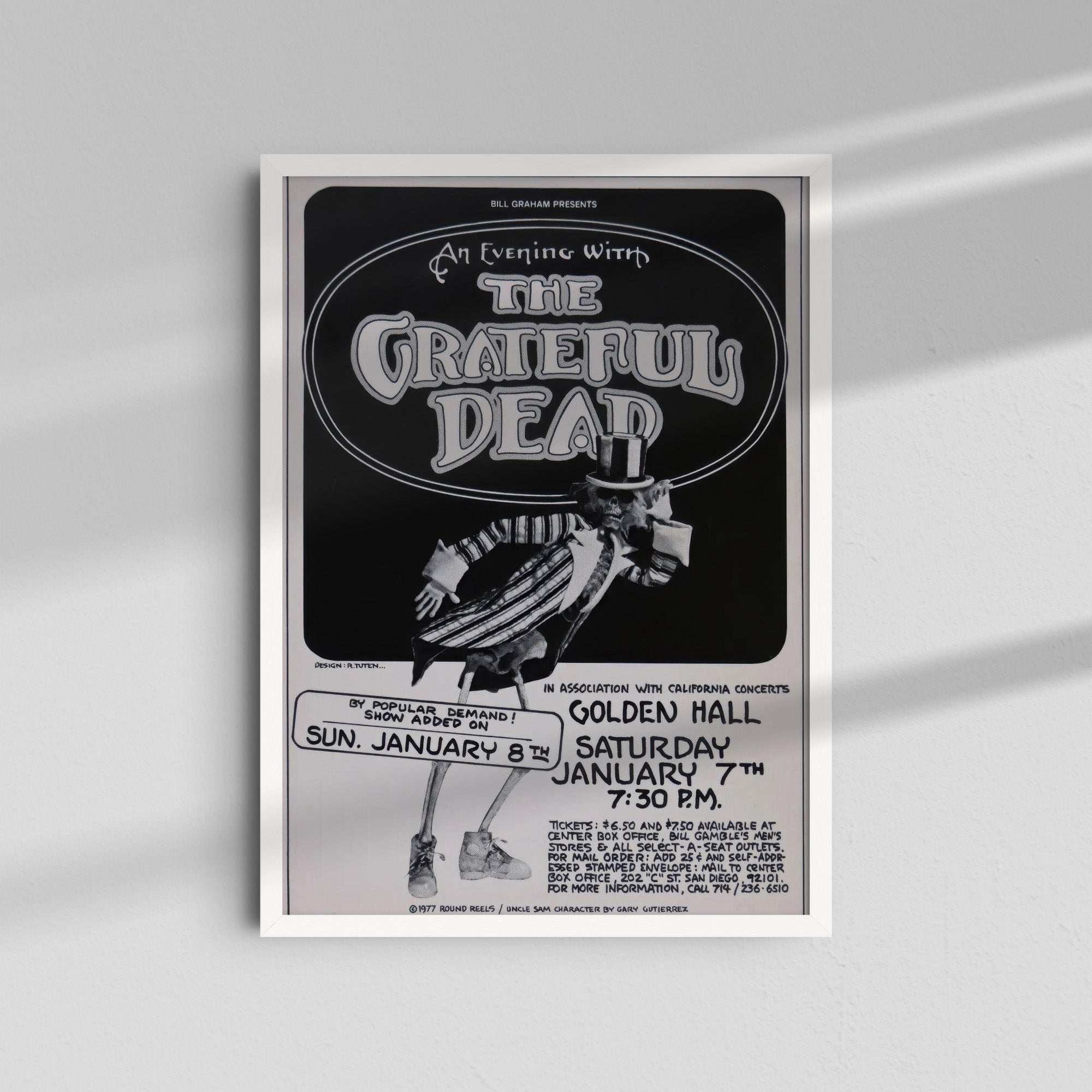 Grateful Dead - Skeleton Horse