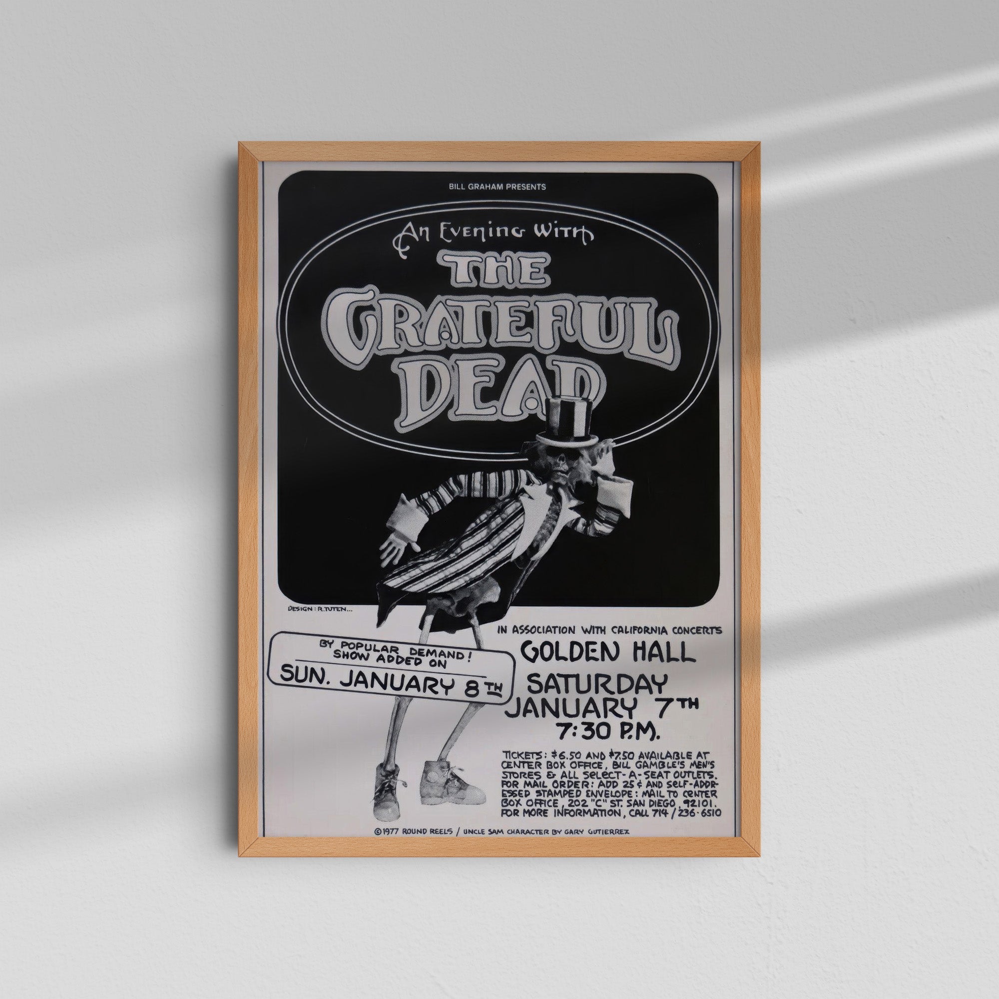 Grateful Dead - Skeleton Horse