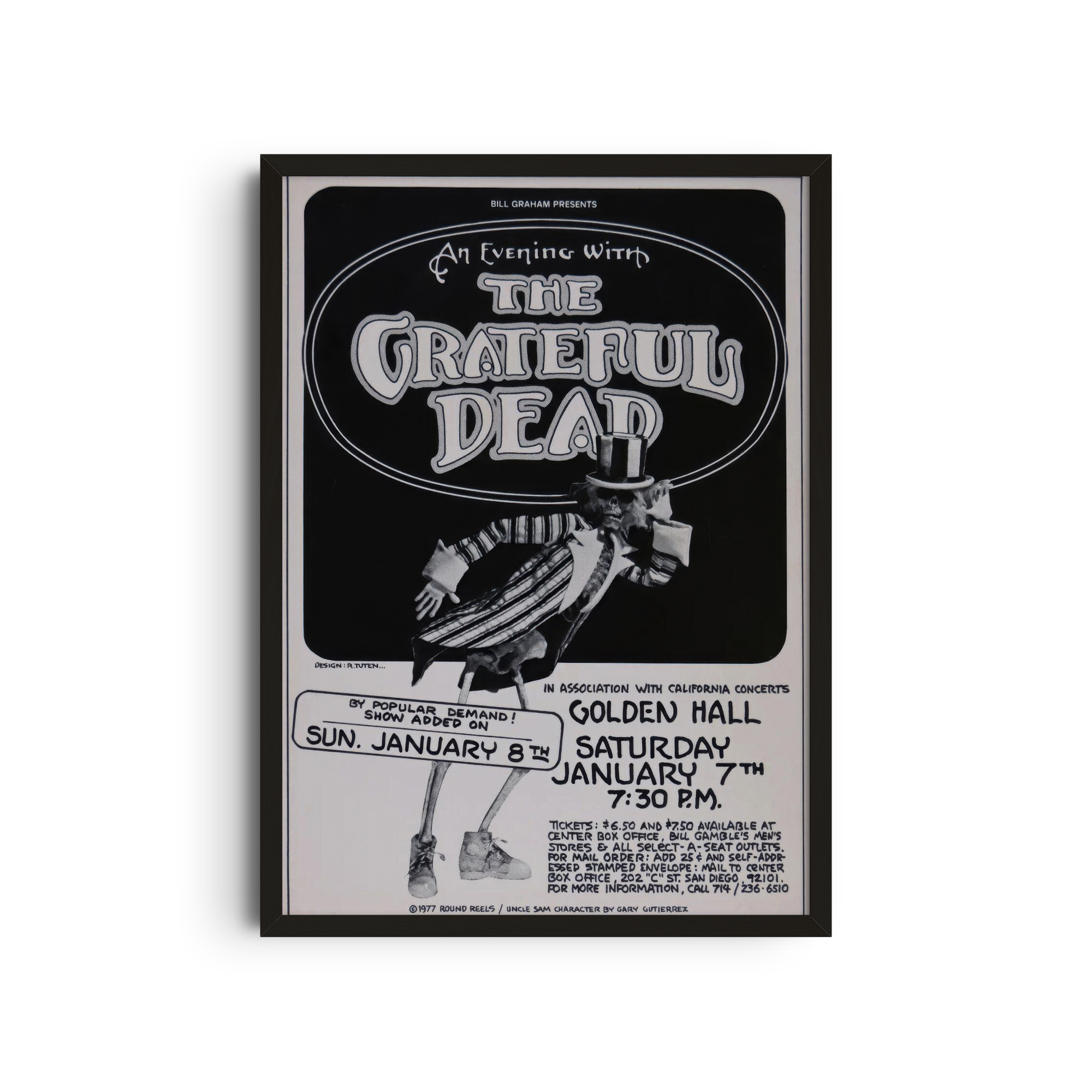 Grateful Dead - Skeleton Horse