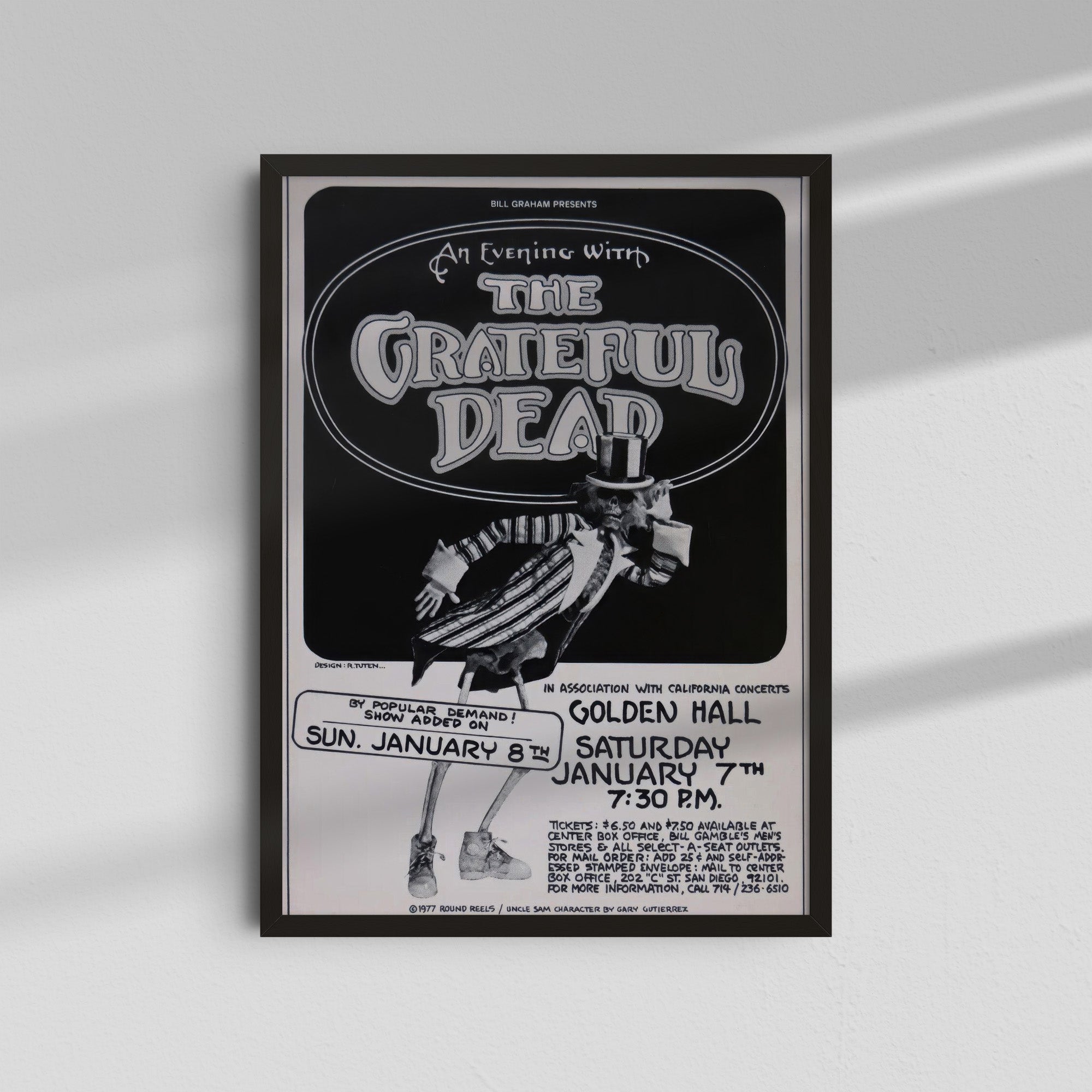 Grateful Dead - Skeleton Horse