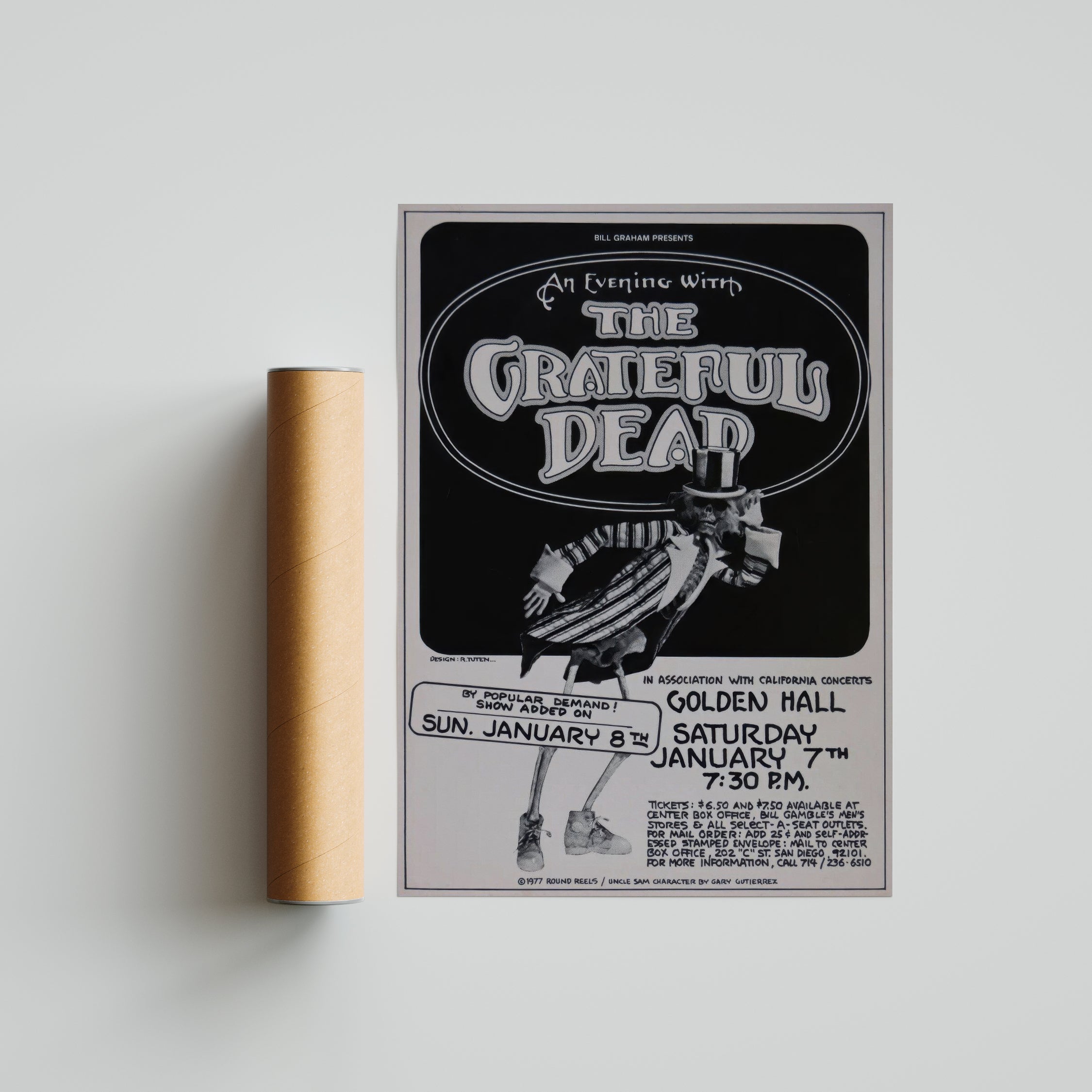 Grateful Dead - Skeleton Horse