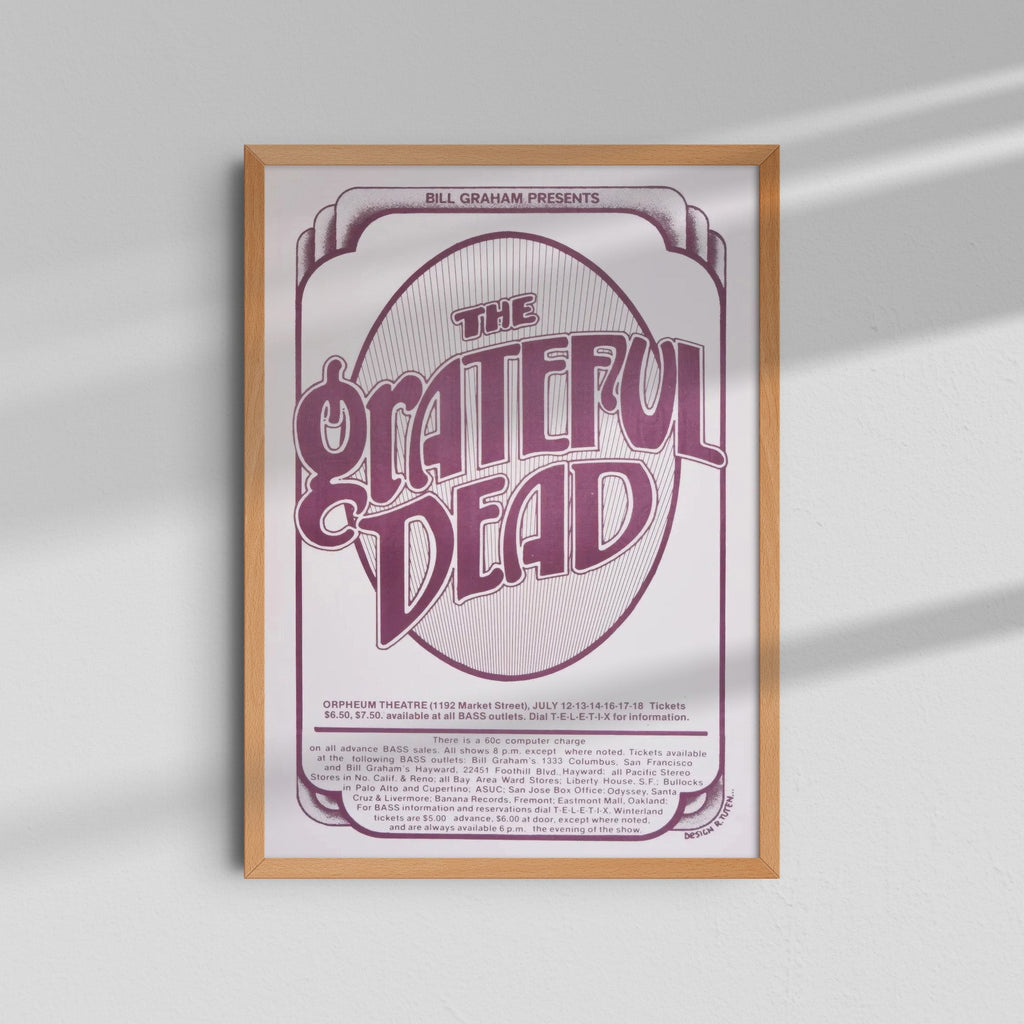 Grateful Dead - Pink Classic Logo