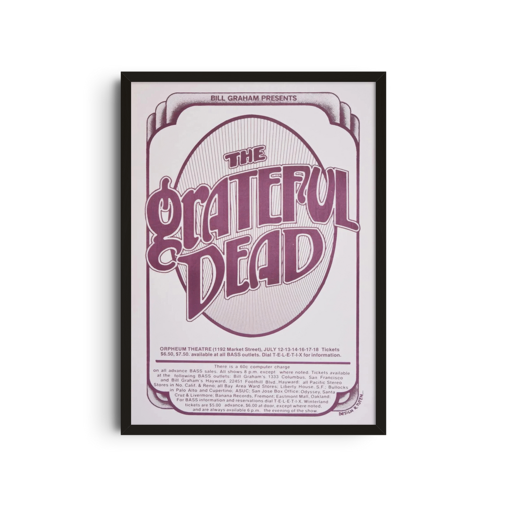 Grateful Dead - Pink Classic Logo