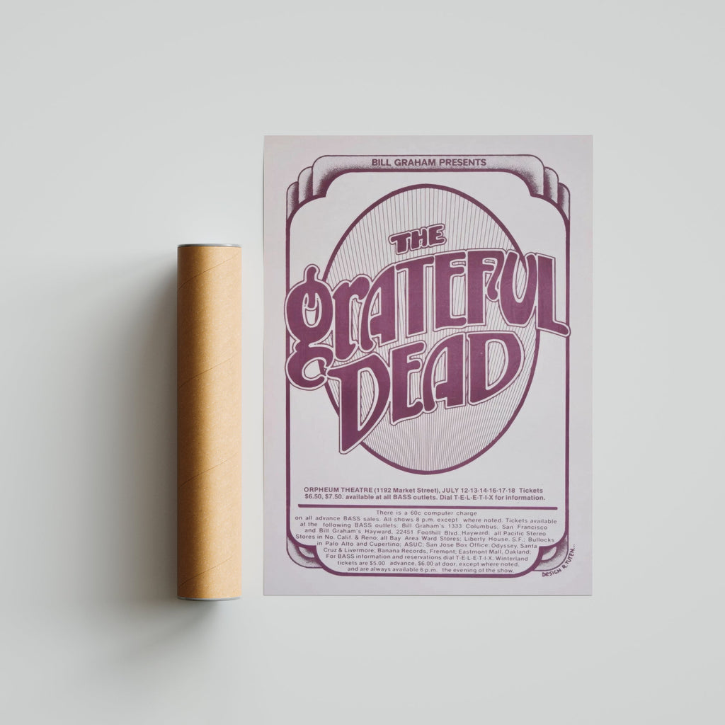 Grateful Dead - Pink Classic Logo