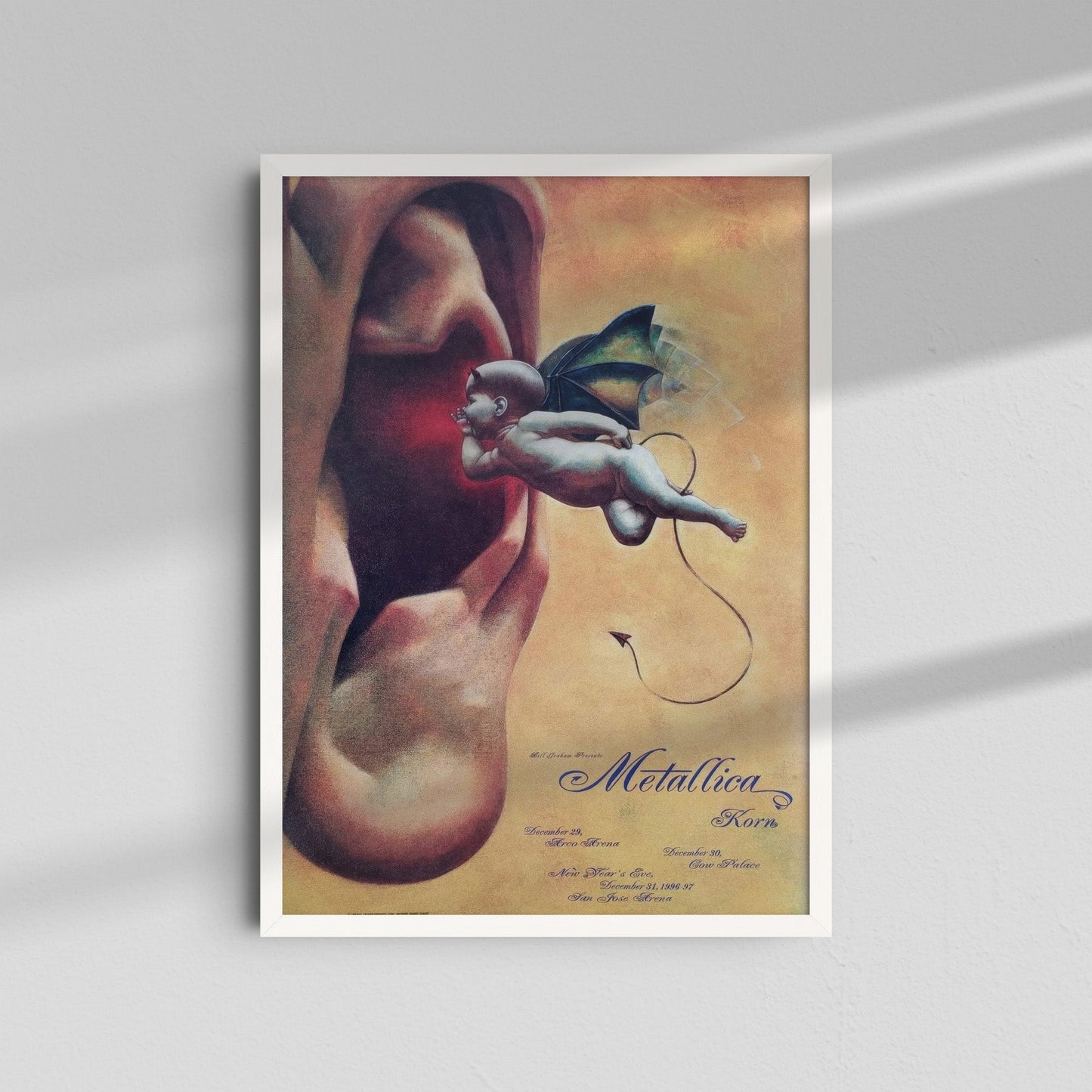 Metallica - Surreal Ear Poster