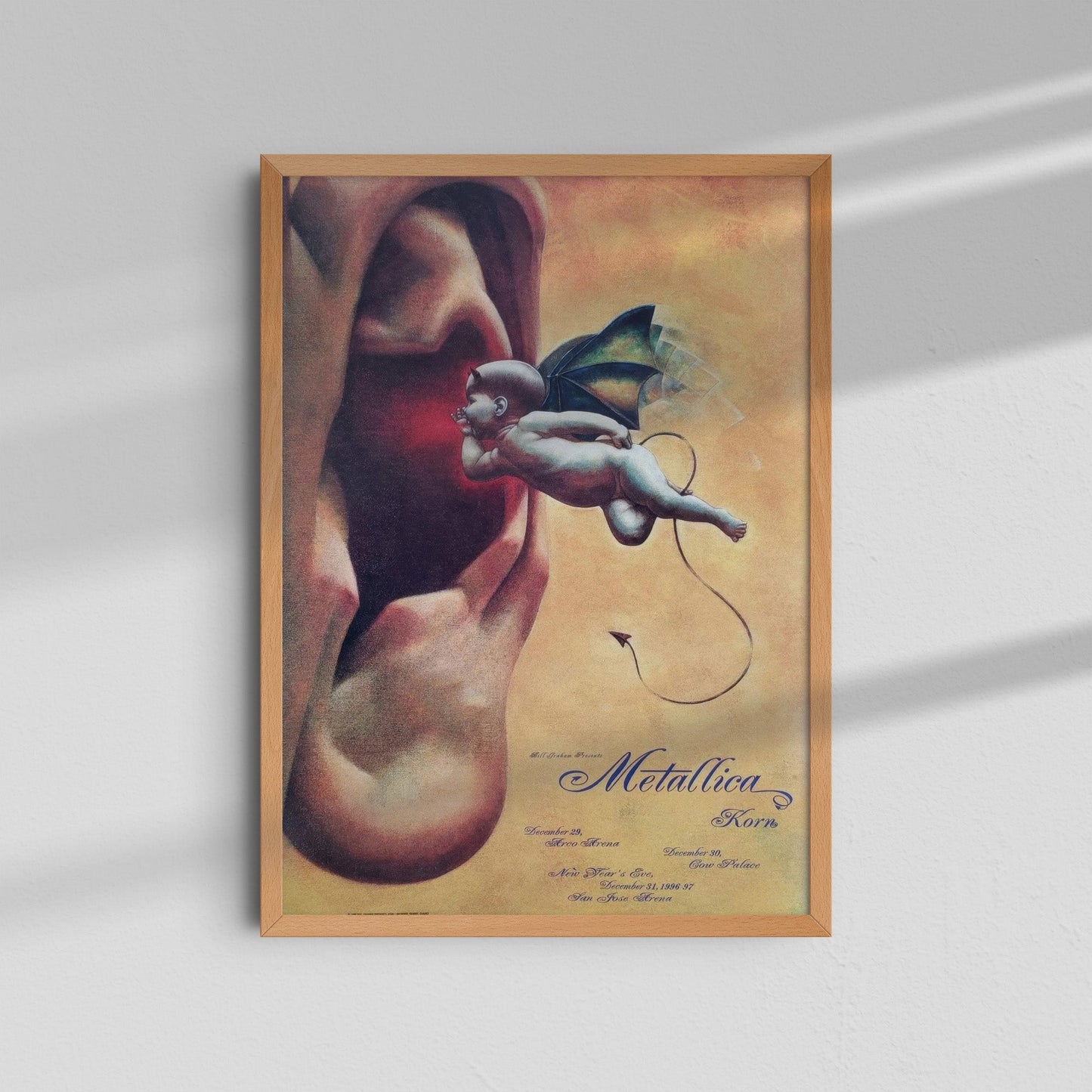 Metallica - Surreal Ear Poster