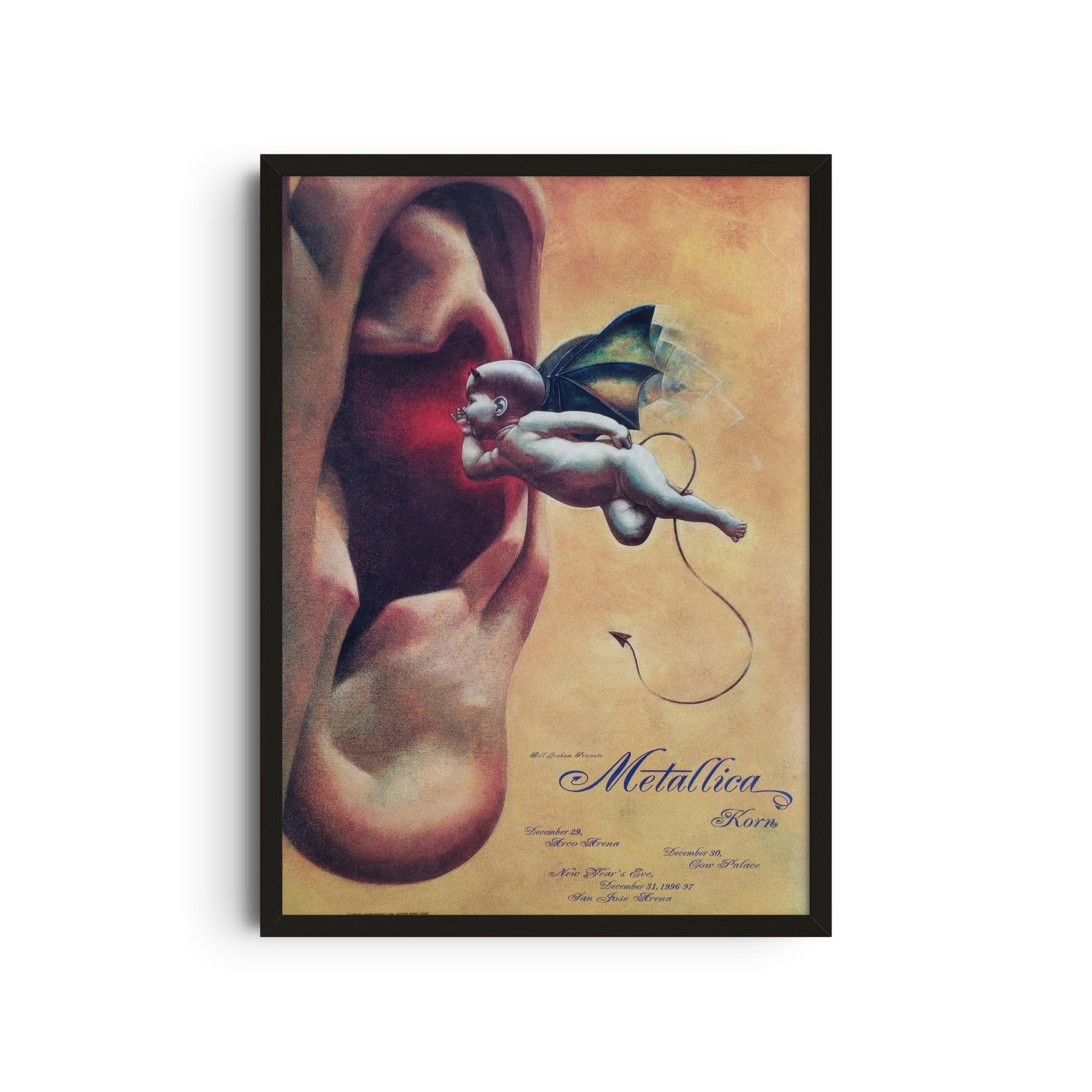 Metallica - Surreal Ear Poster
