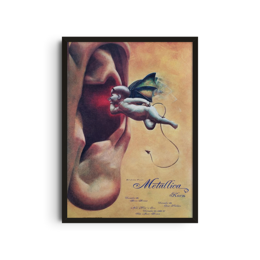 Metallica - Surreal Ear Poster