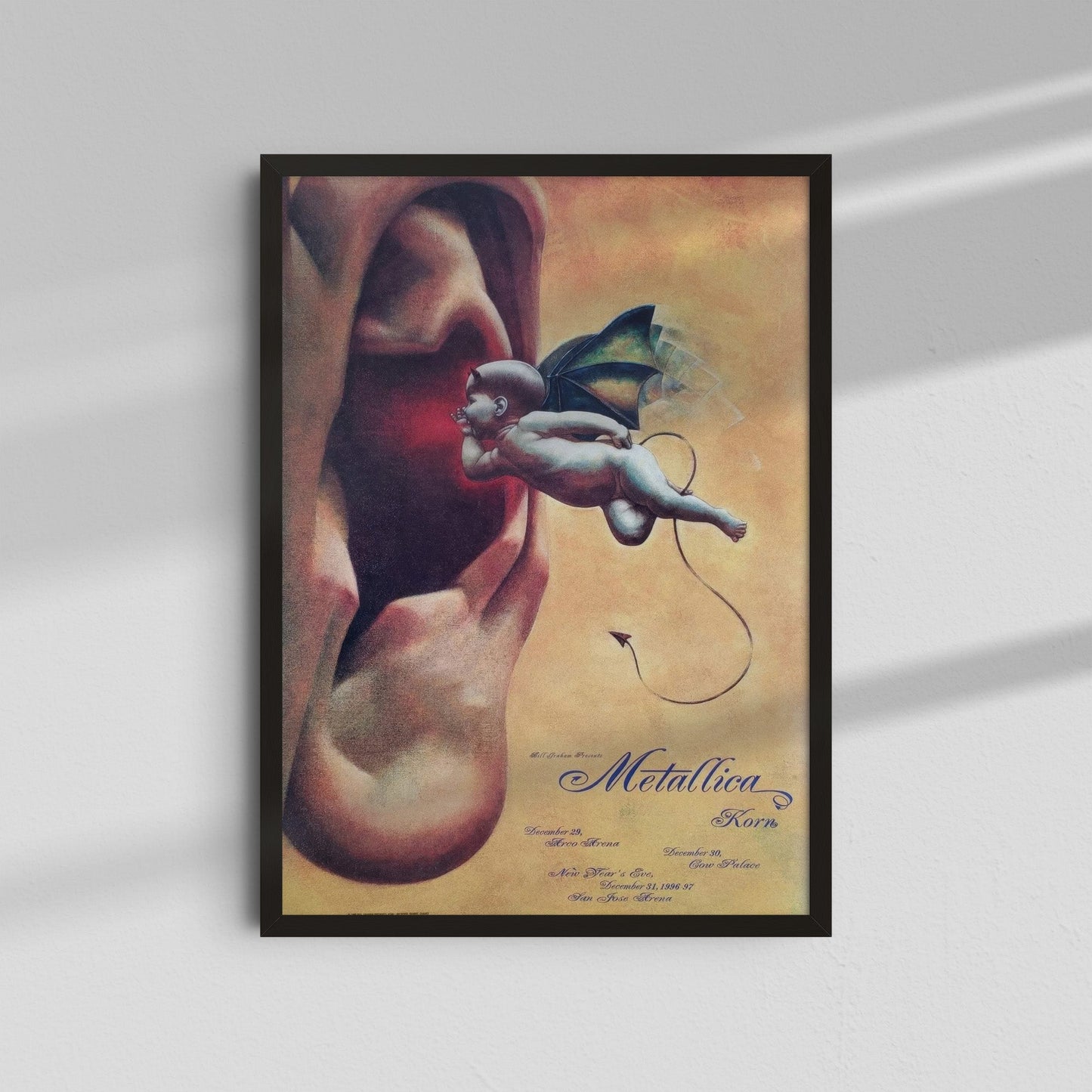 Metallica - Surreal Ear Poster