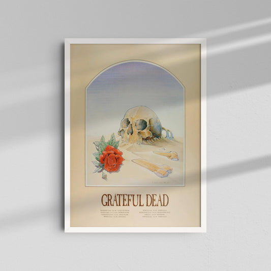 Grateful Dead - Skull Rose