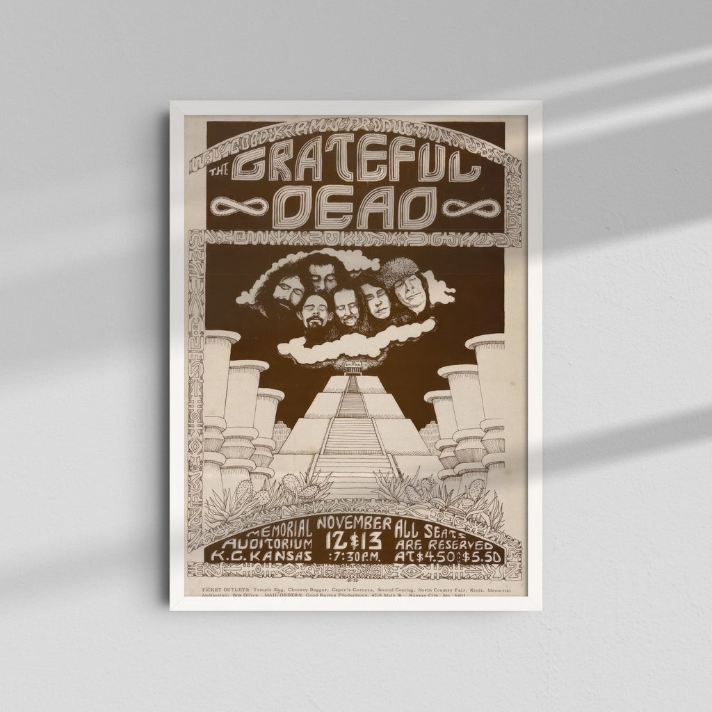Grateful Dead - Pyramids Poster