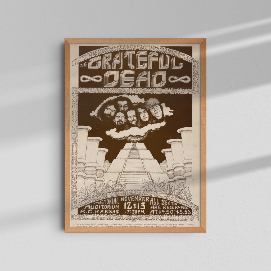 Grateful Dead - Pyramids Poster