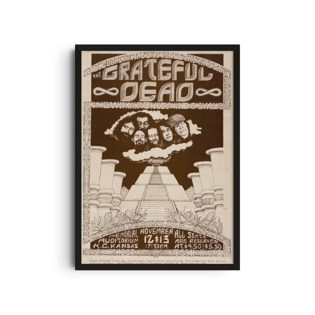Grateful Dead - Pyramids Poster