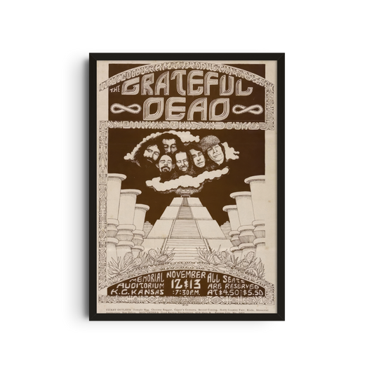 Grateful Dead - Pyramids Poster