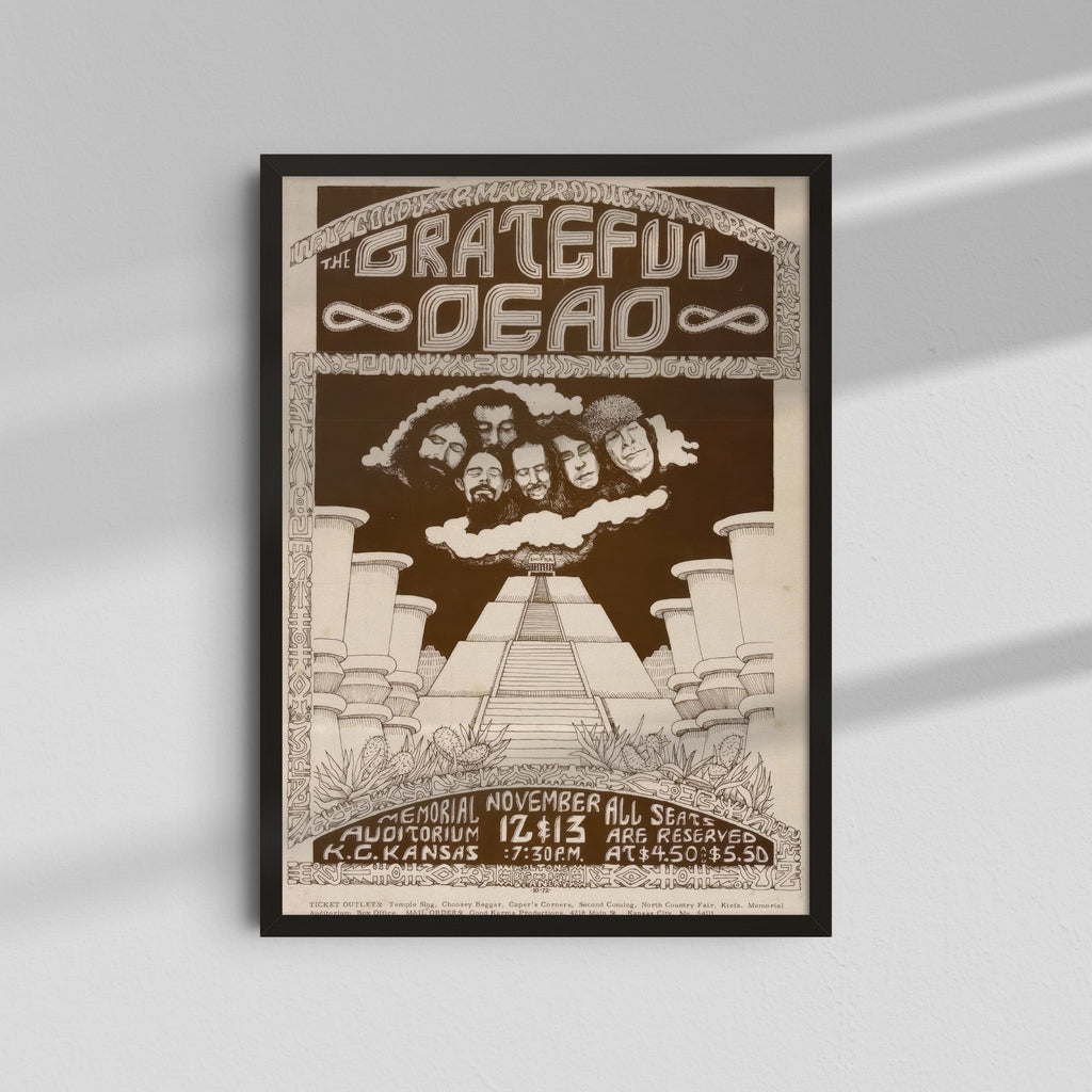 Grateful Dead - Pyramids Poster
