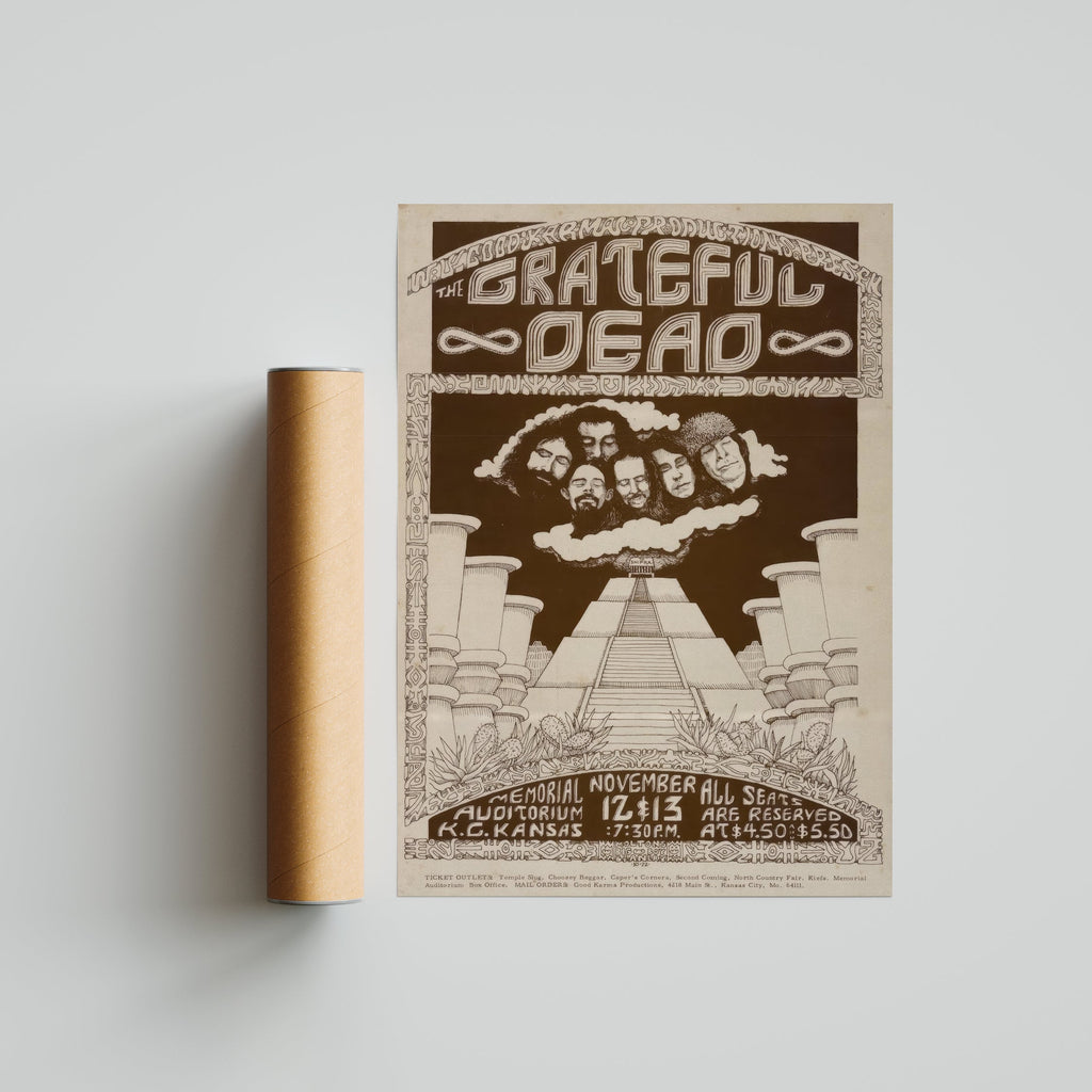 Grateful Dead - Pyramids Poster