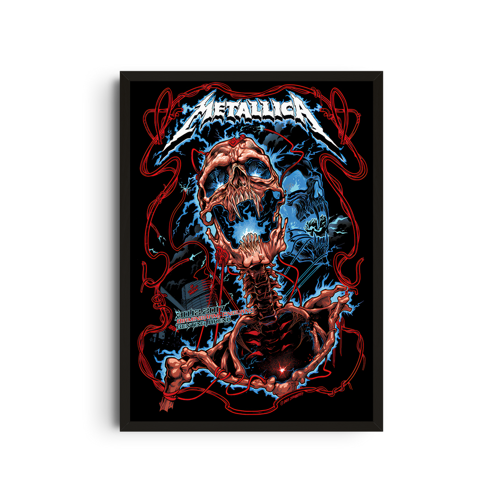 Metallica - Skull Snake Poster