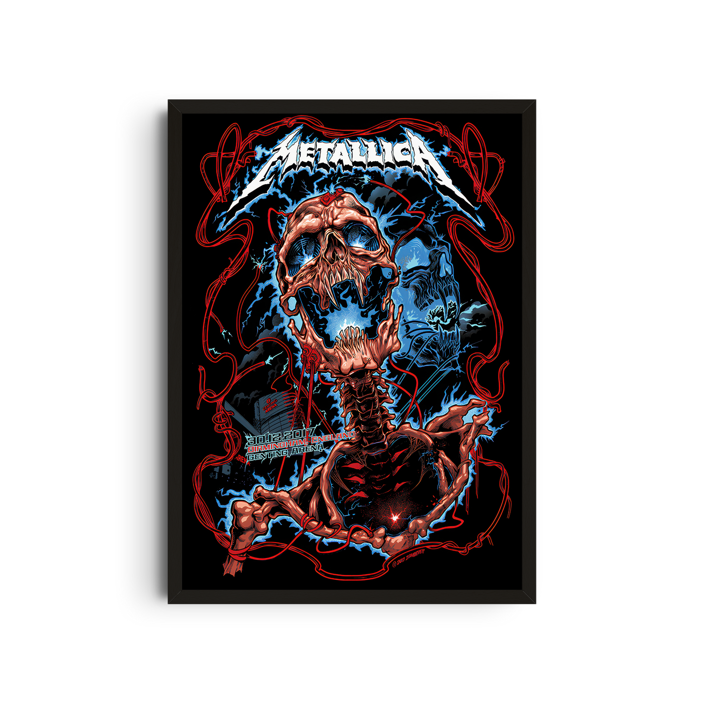 Metallica - Skull Snake Poster
