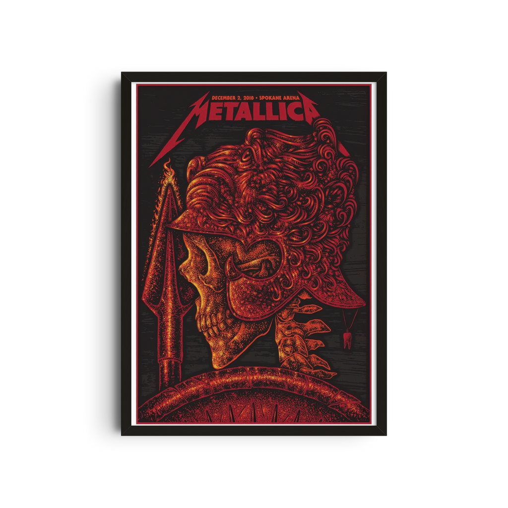 Metallica - Red Skull Profile