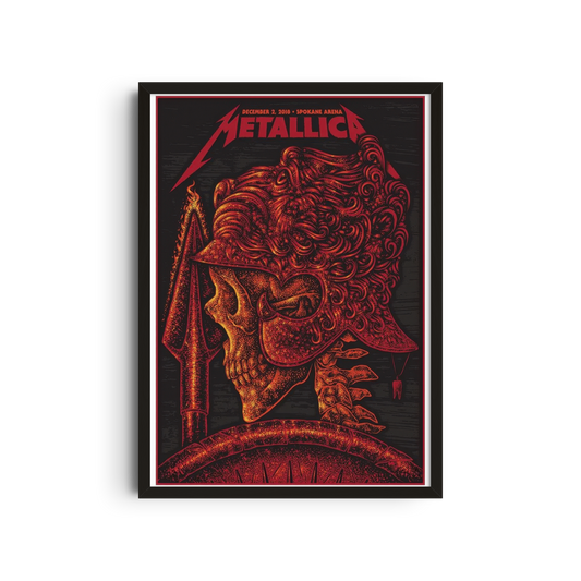 Metallica - Red Skull Profile