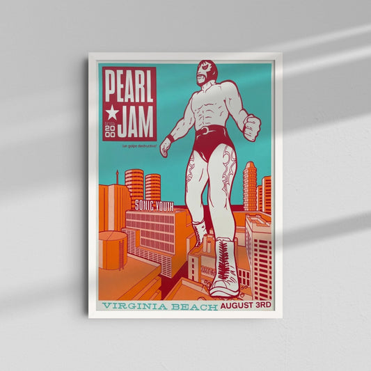 Pearl Jam - Superhero Poster