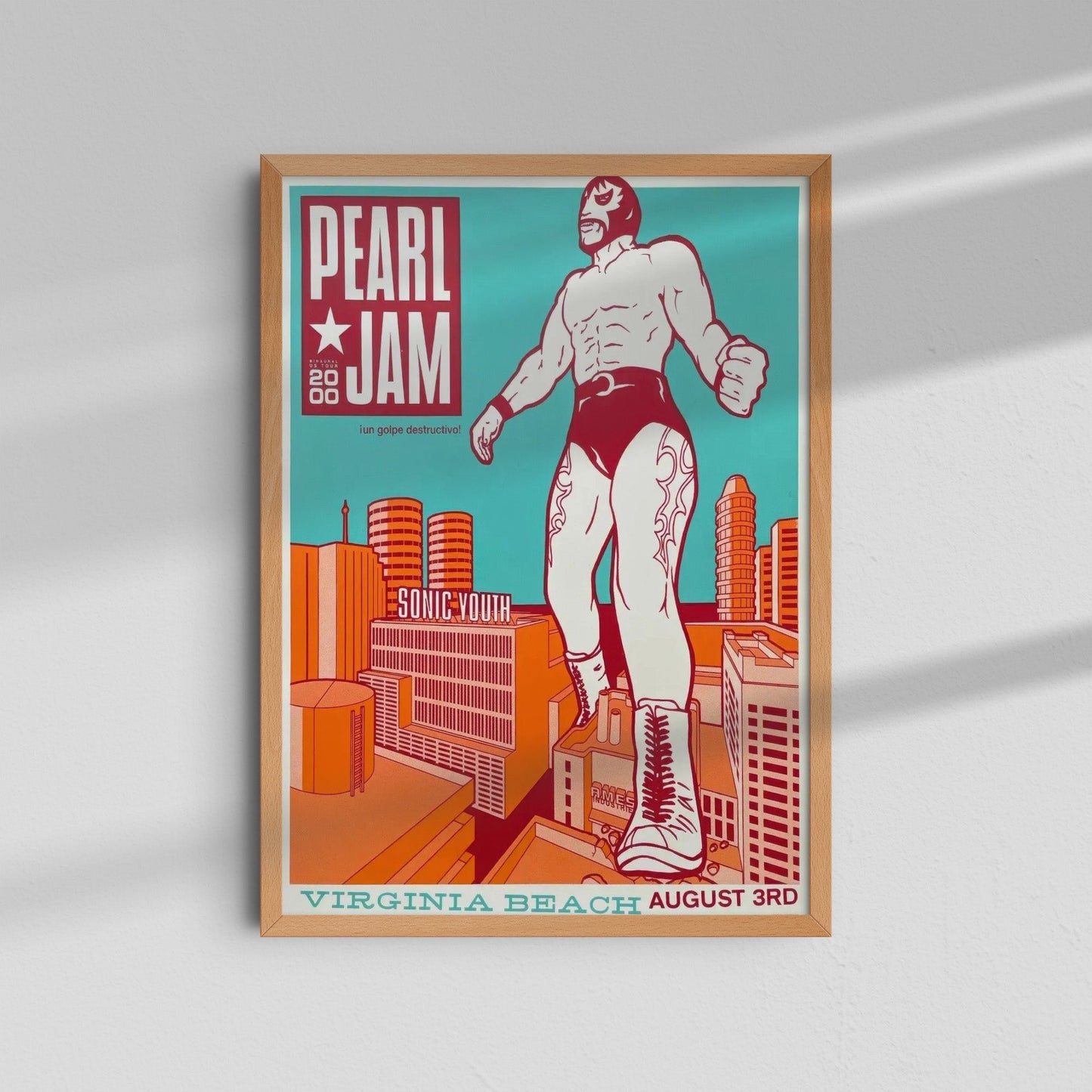Pearl Jam - Superhero Poster