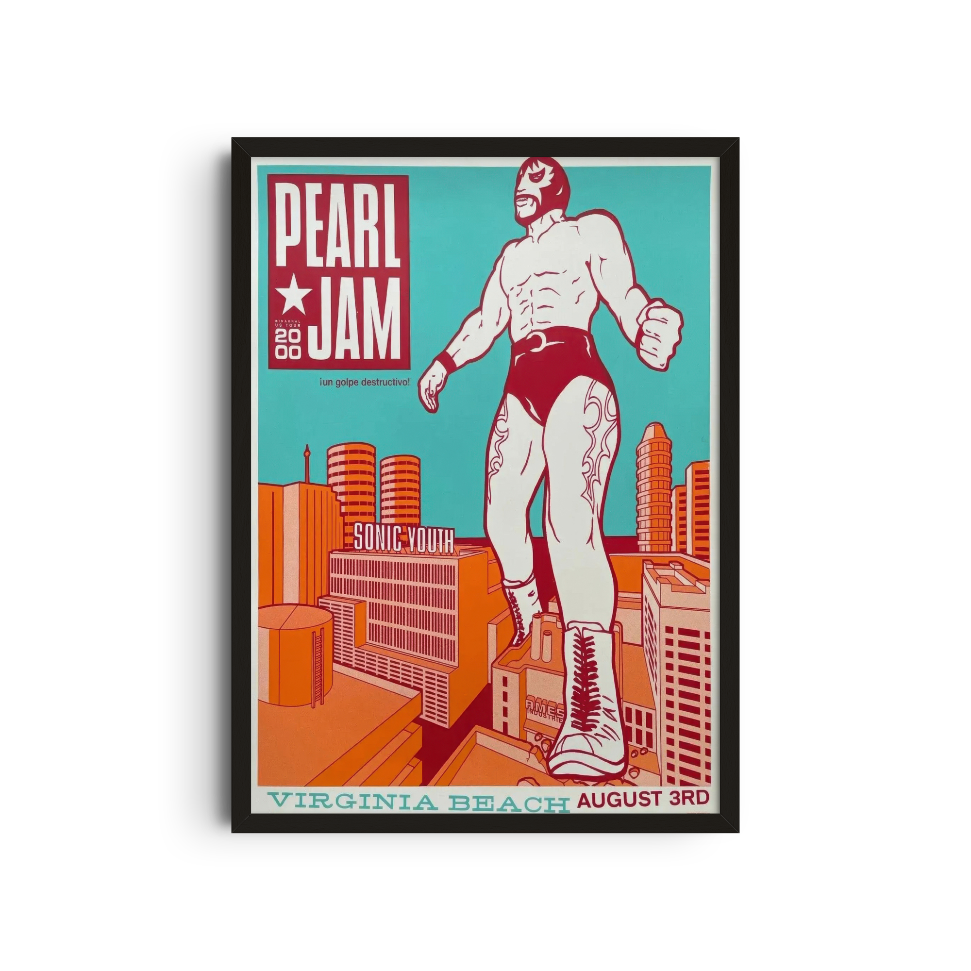 Pearl Jam - Superhero Poster