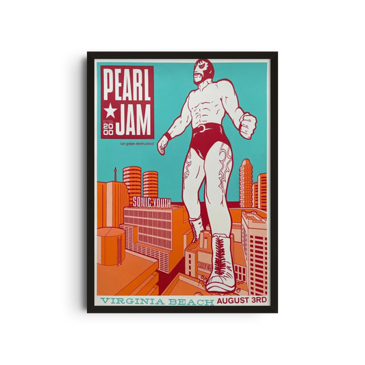 Pearl Jam - Superhero Poster