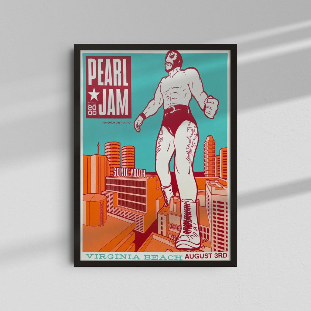 Pearl Jam - Superhero Poster