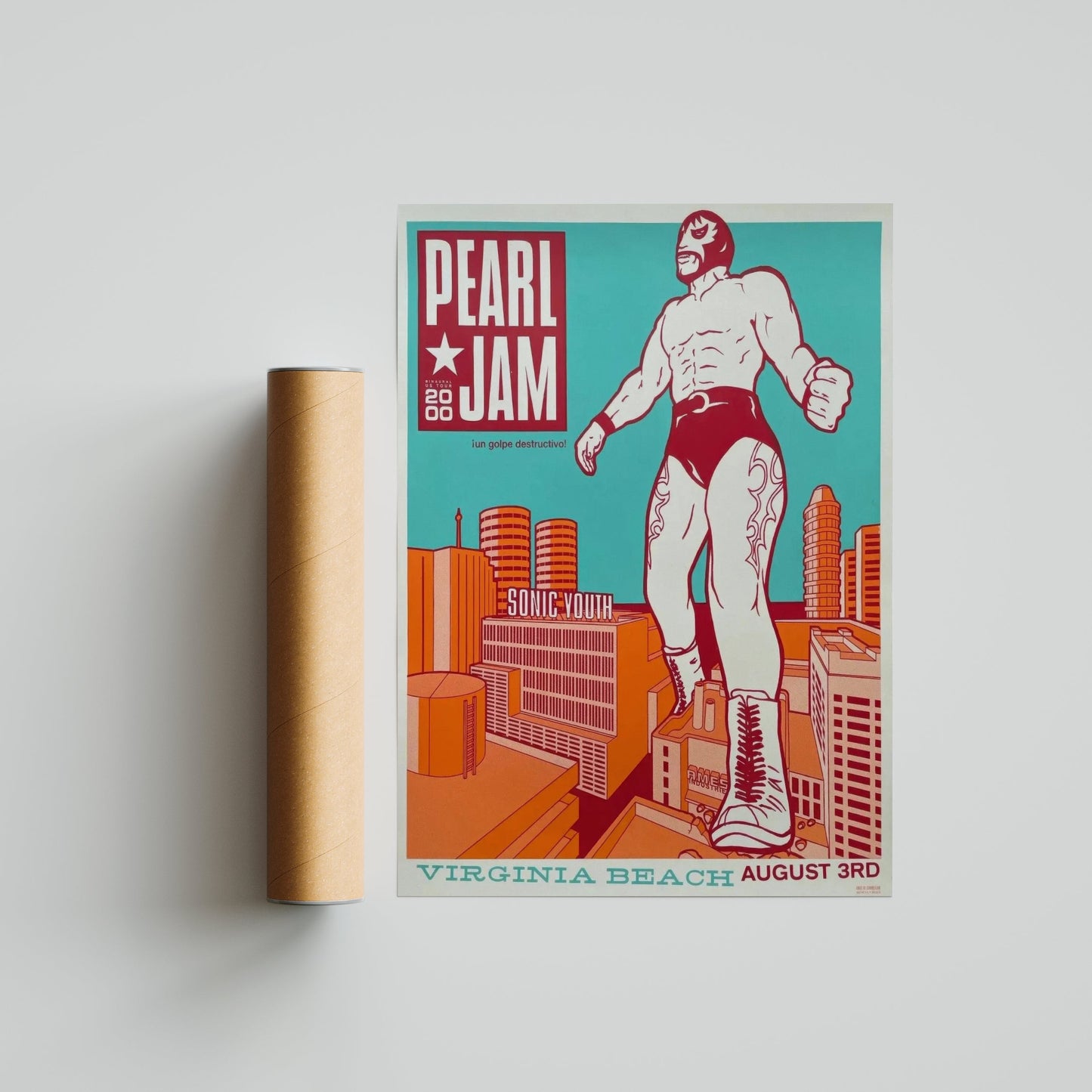 Pearl Jam - Superhero Poster