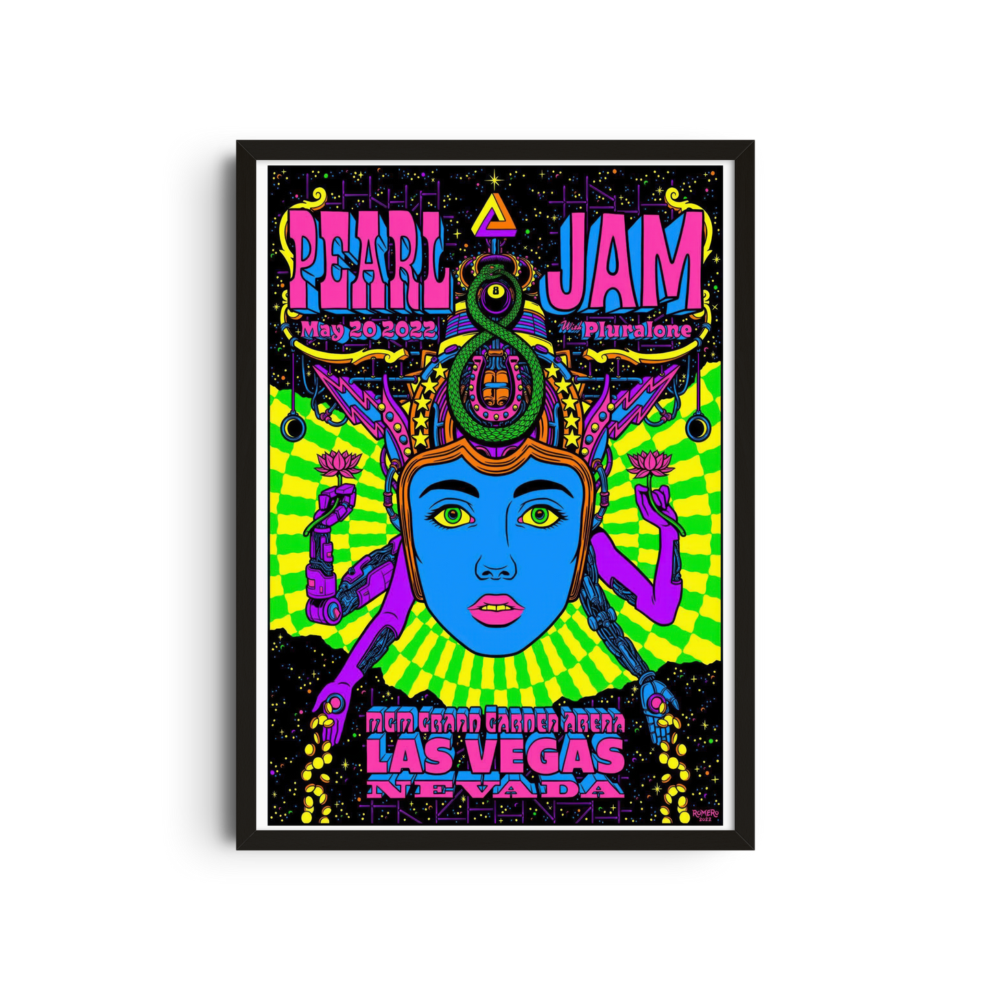 Pearl Jam - Las Vegas Mask