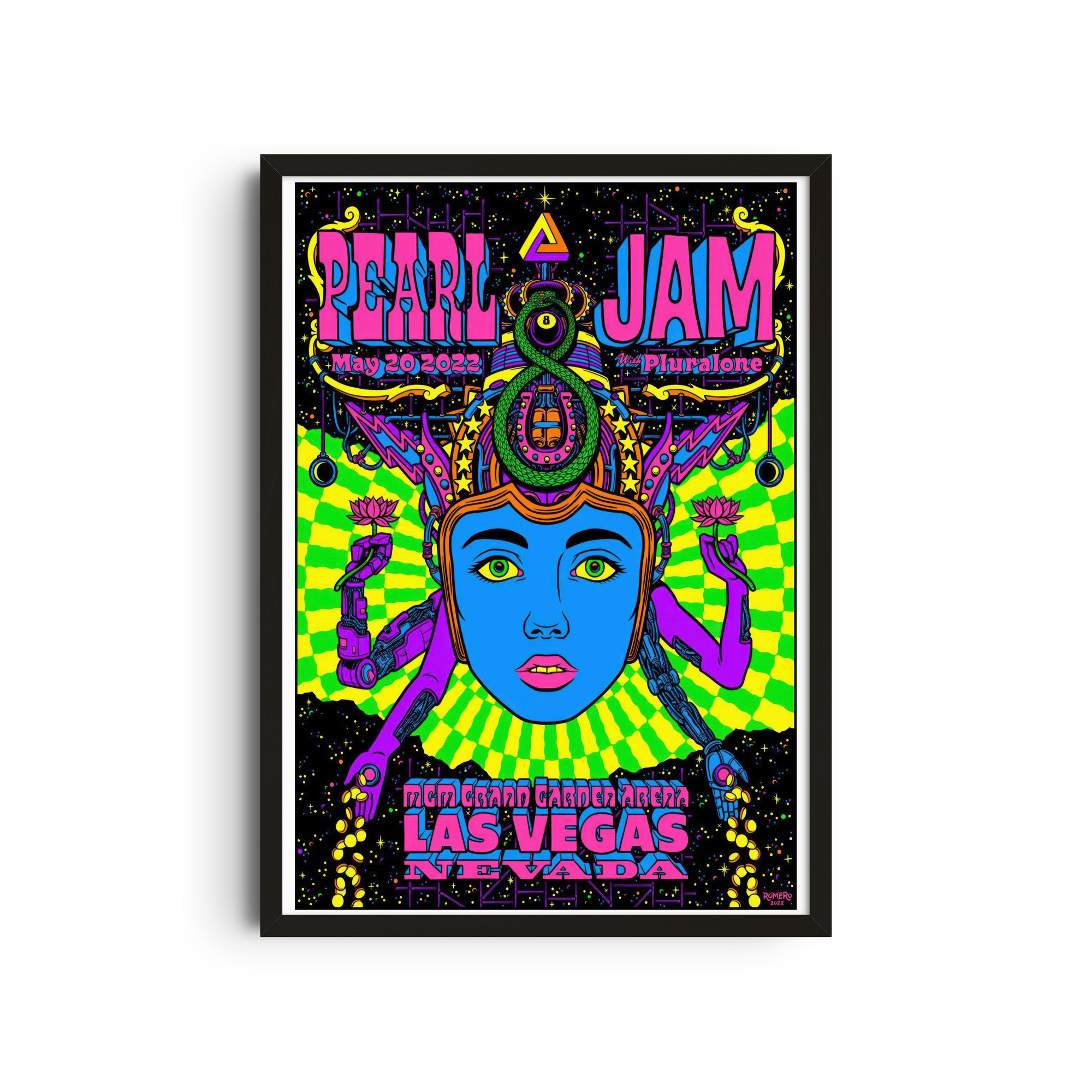 Pearl Jam - Las Vegas Mask