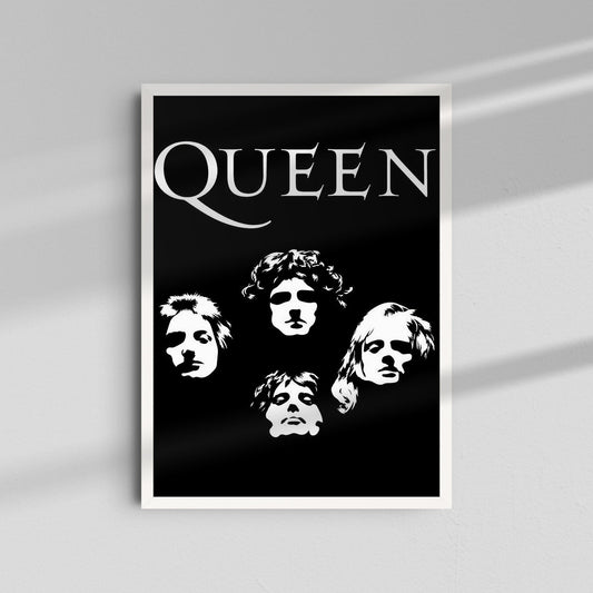 Queen - Black Portrait