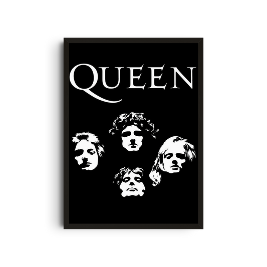Queen - Black Portrait