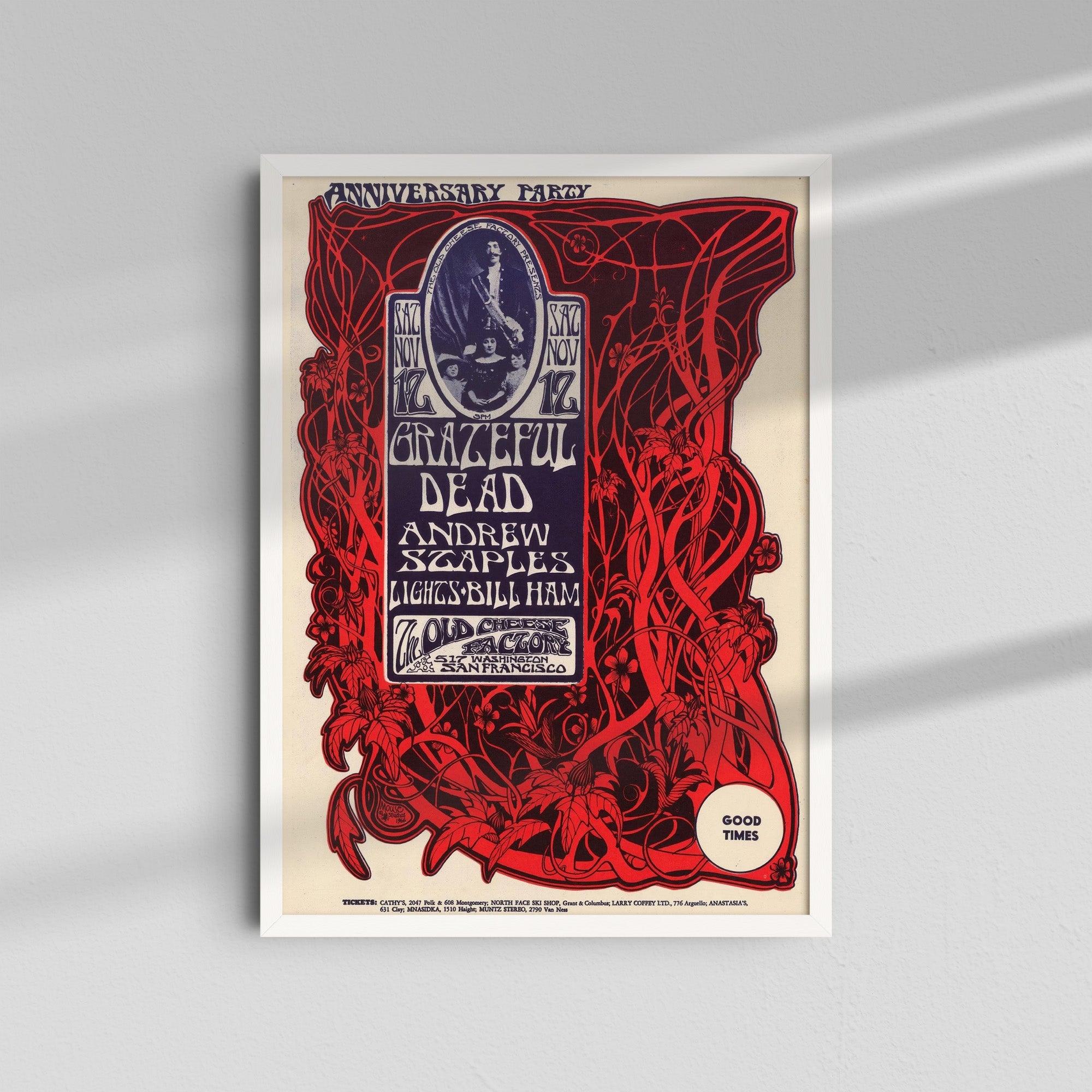 Grateful Dead - Anniversary Poster