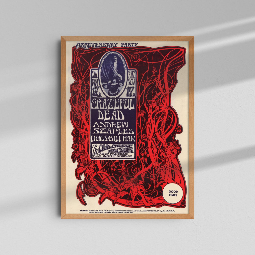 Grateful Dead - Anniversary Poster