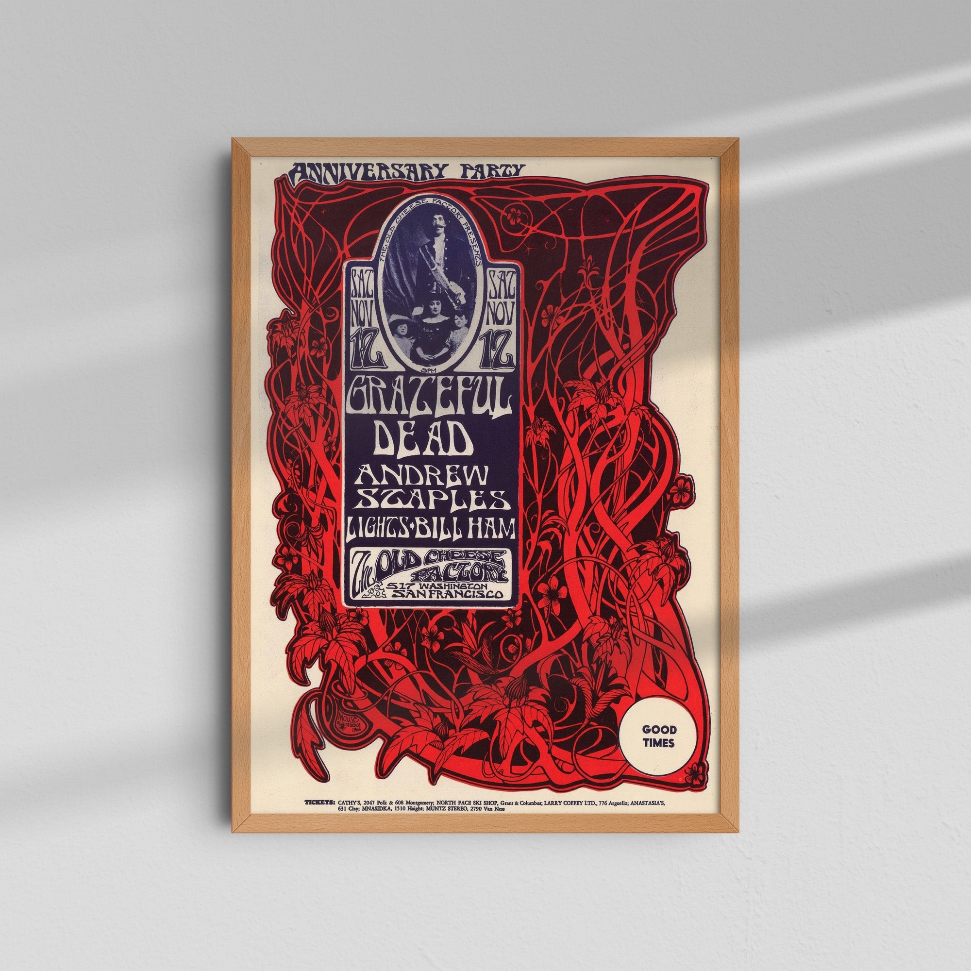 Grateful Dead - Anniversary Poster