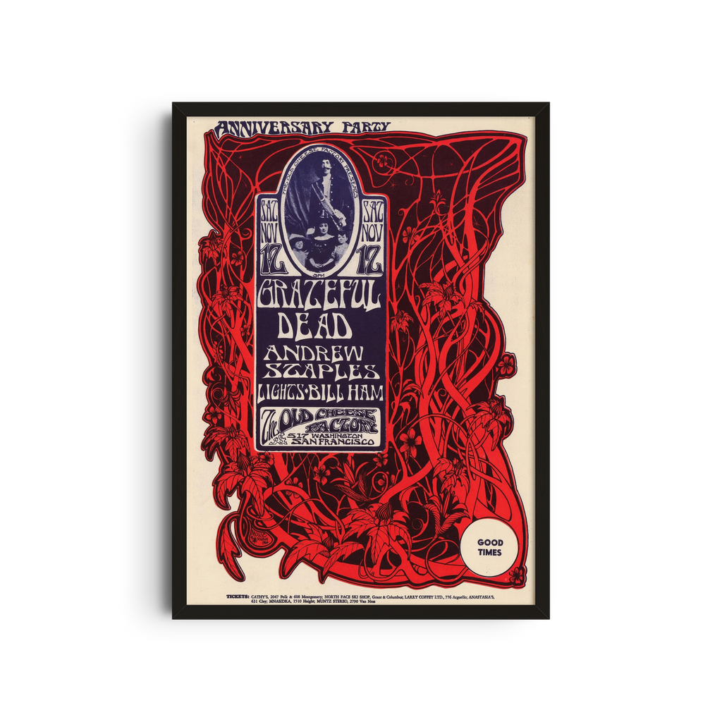 Grateful Dead - Anniversary Poster
