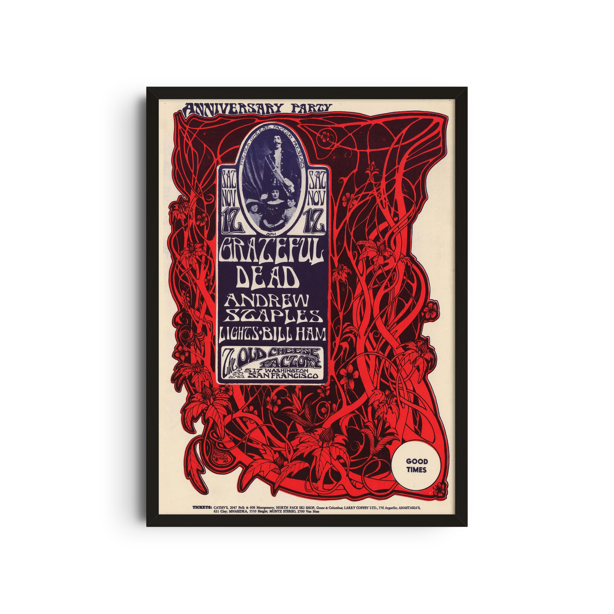 Grateful Dead - Anniversary Poster