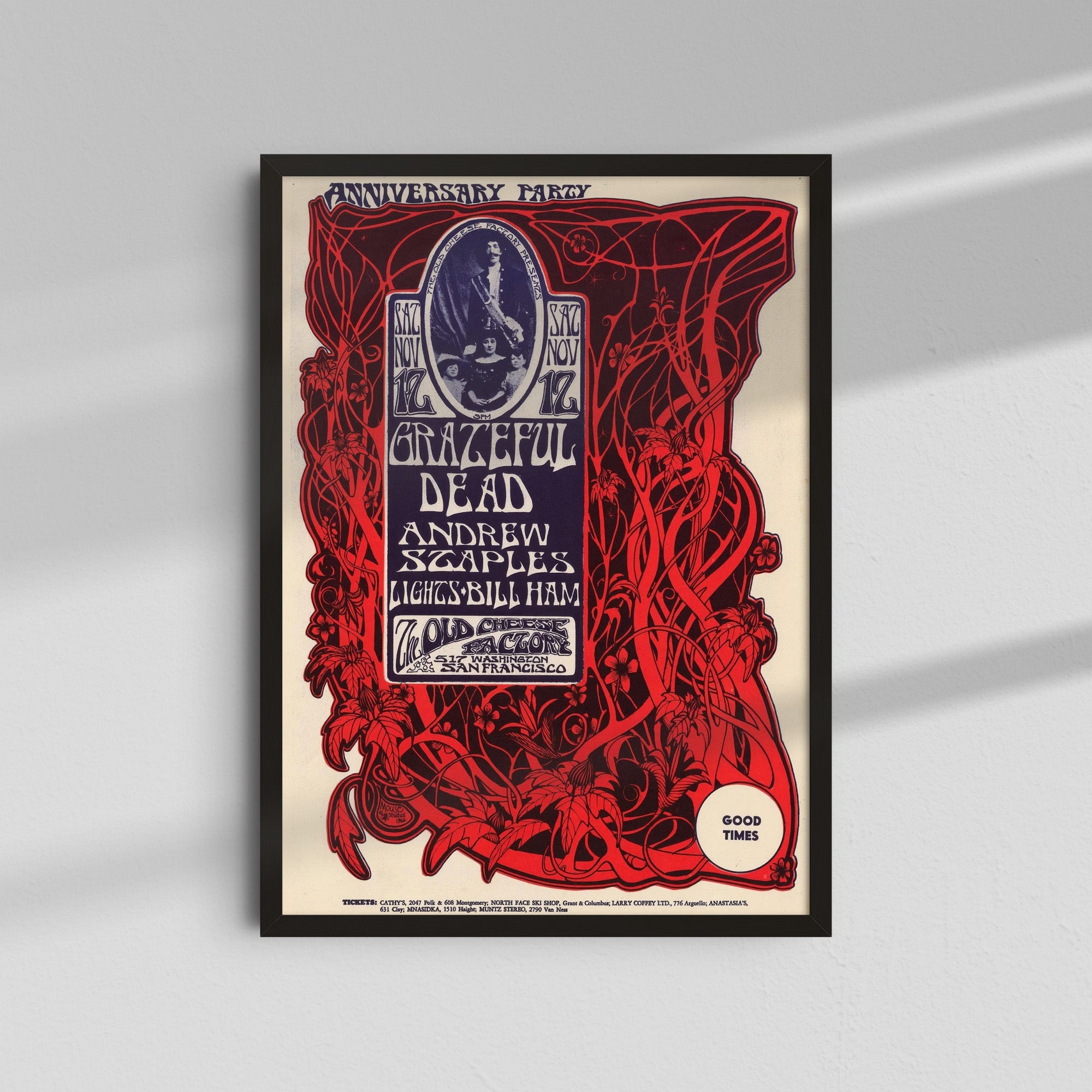 Grateful Dead - Anniversary Poster