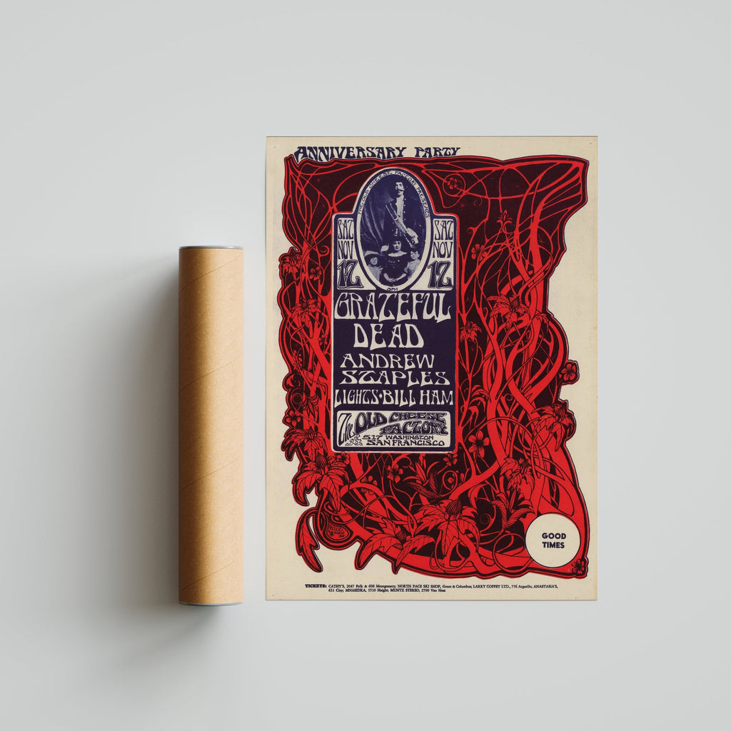 Grateful Dead - Anniversary Poster