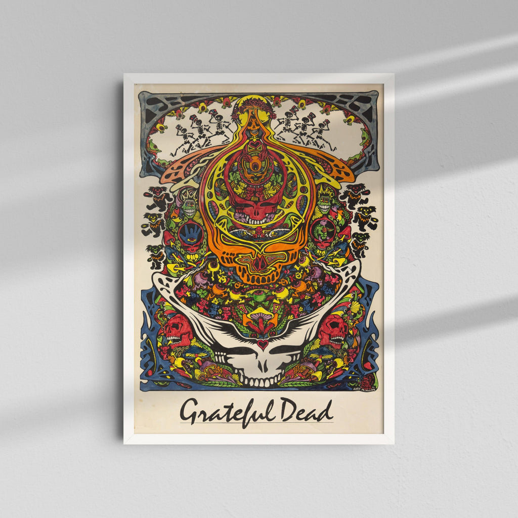 Grateful Dead - Floral Skull