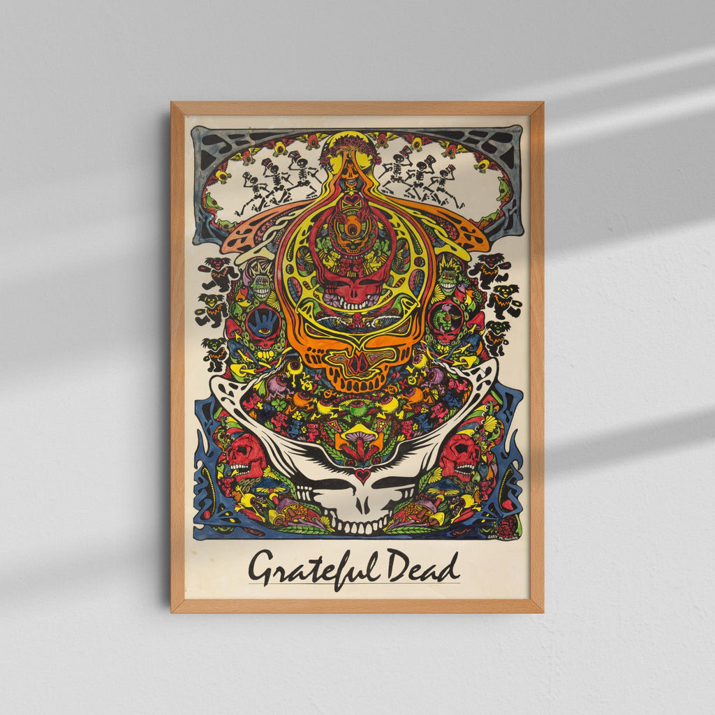 Grateful Dead - Floral Skull