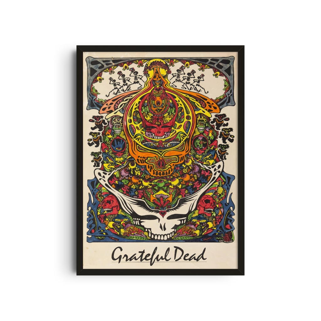 Grateful Dead - Floral Skull