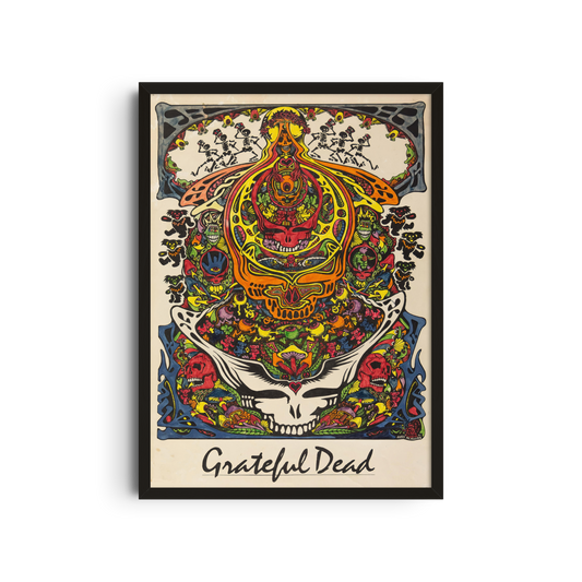Grateful Dead - Floral Skull