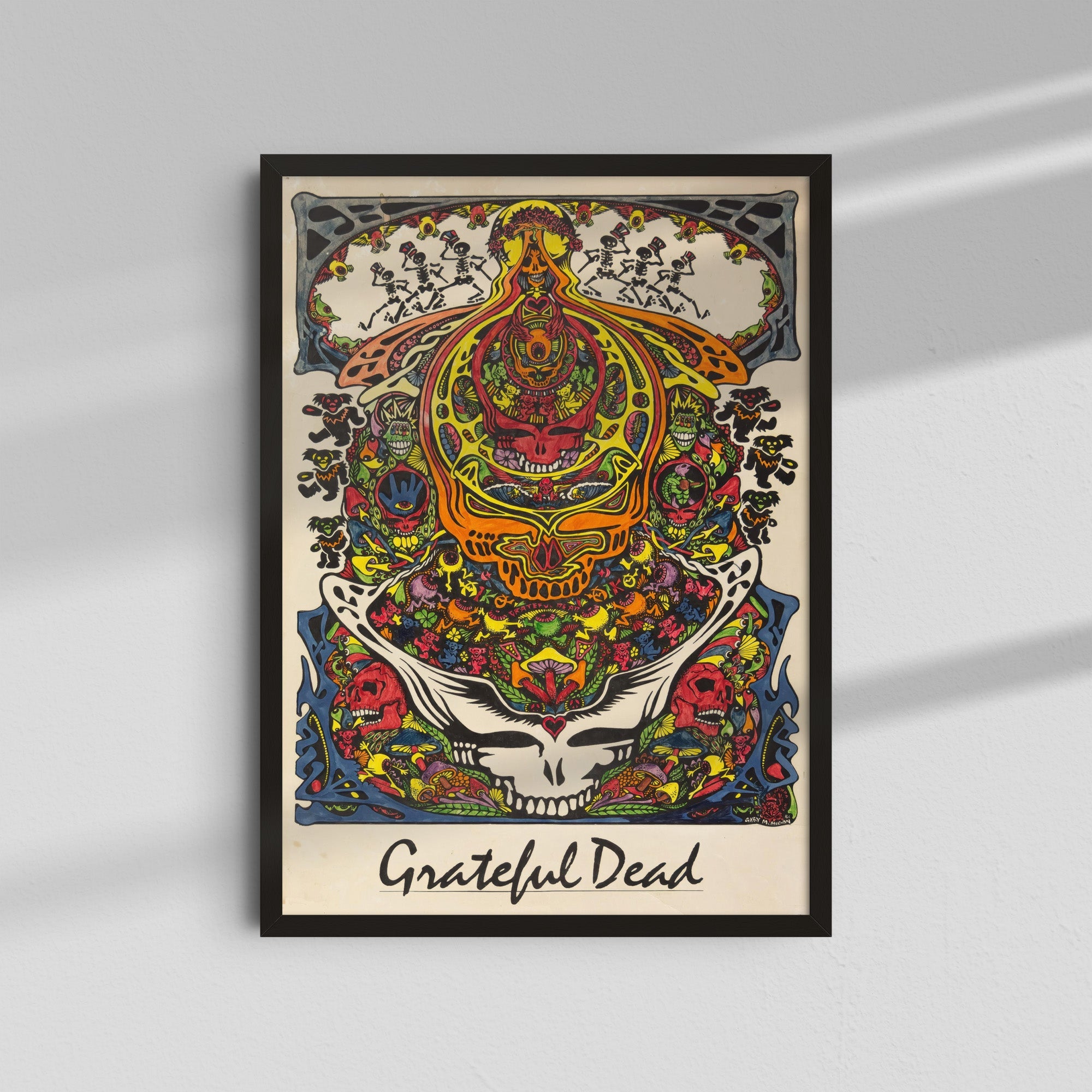 Grateful Dead - Floral Skull