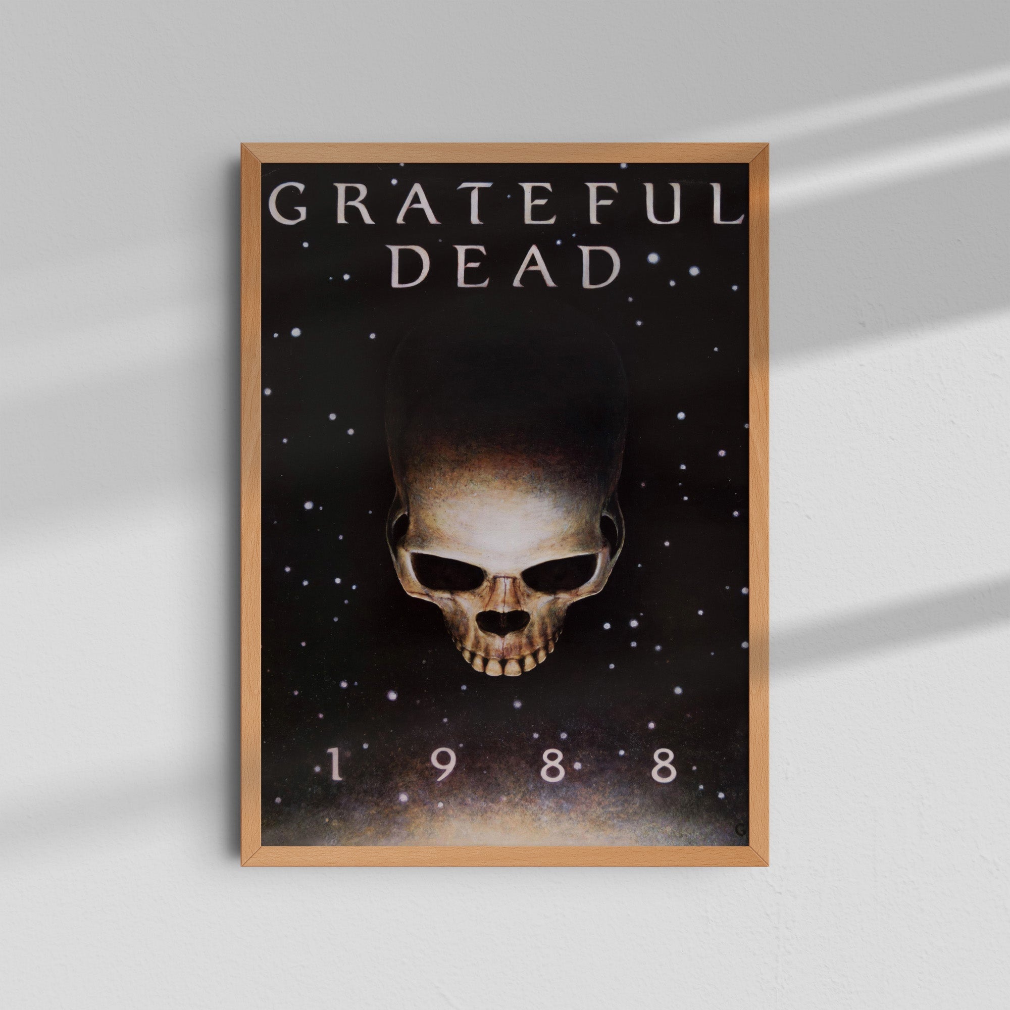 Grateful Dead - Black Skull 1988
