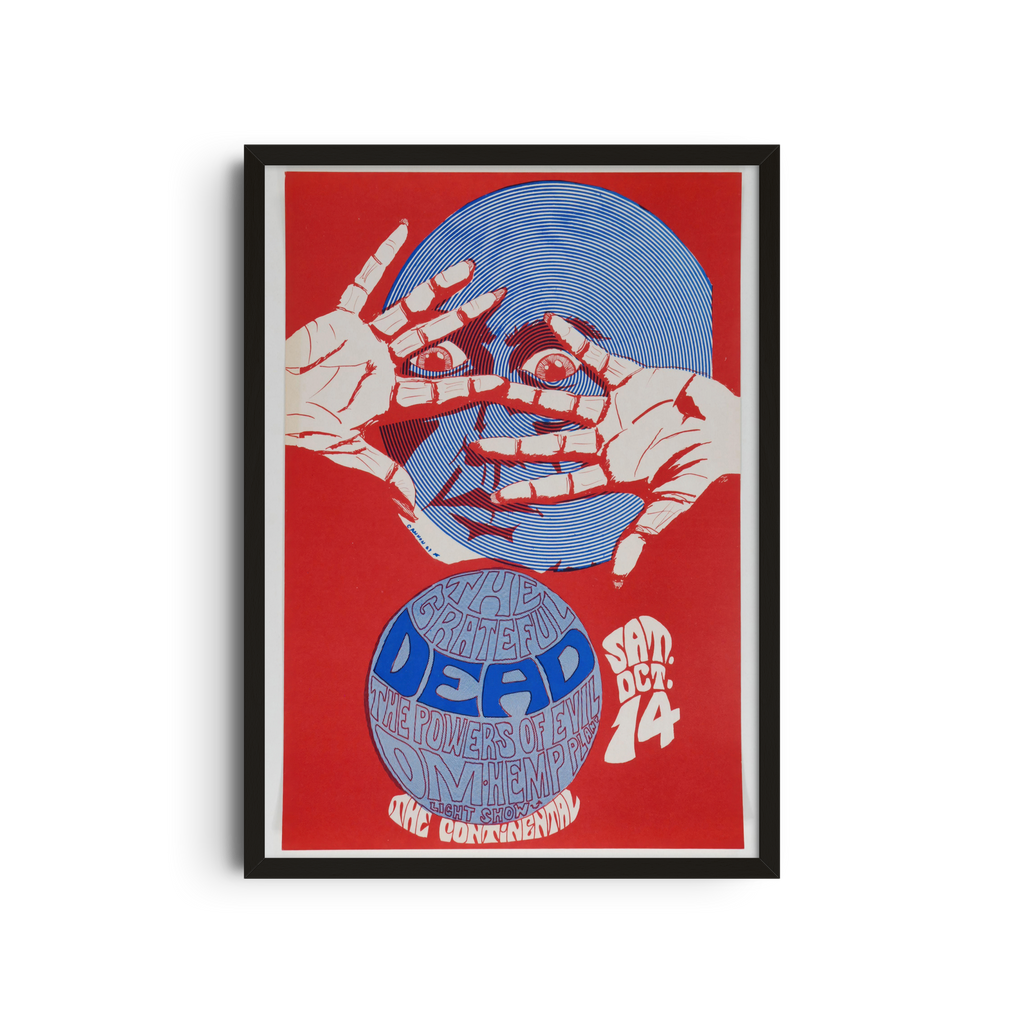 Grateful Dead - Red Hands Poster