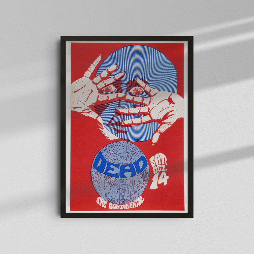 Grateful Dead - Red Hands Poster